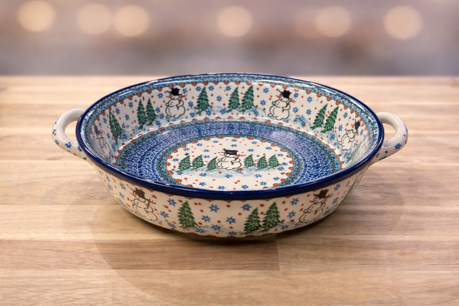 Polish Pottery Unikat 4661 Kielbasa Dish