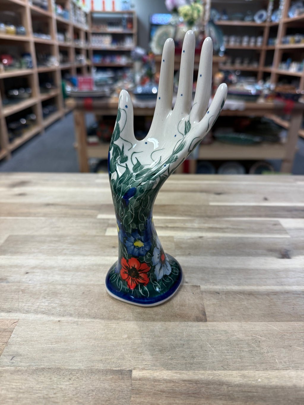 Polish Pottery Unikat CerRaf Jewelry Hand