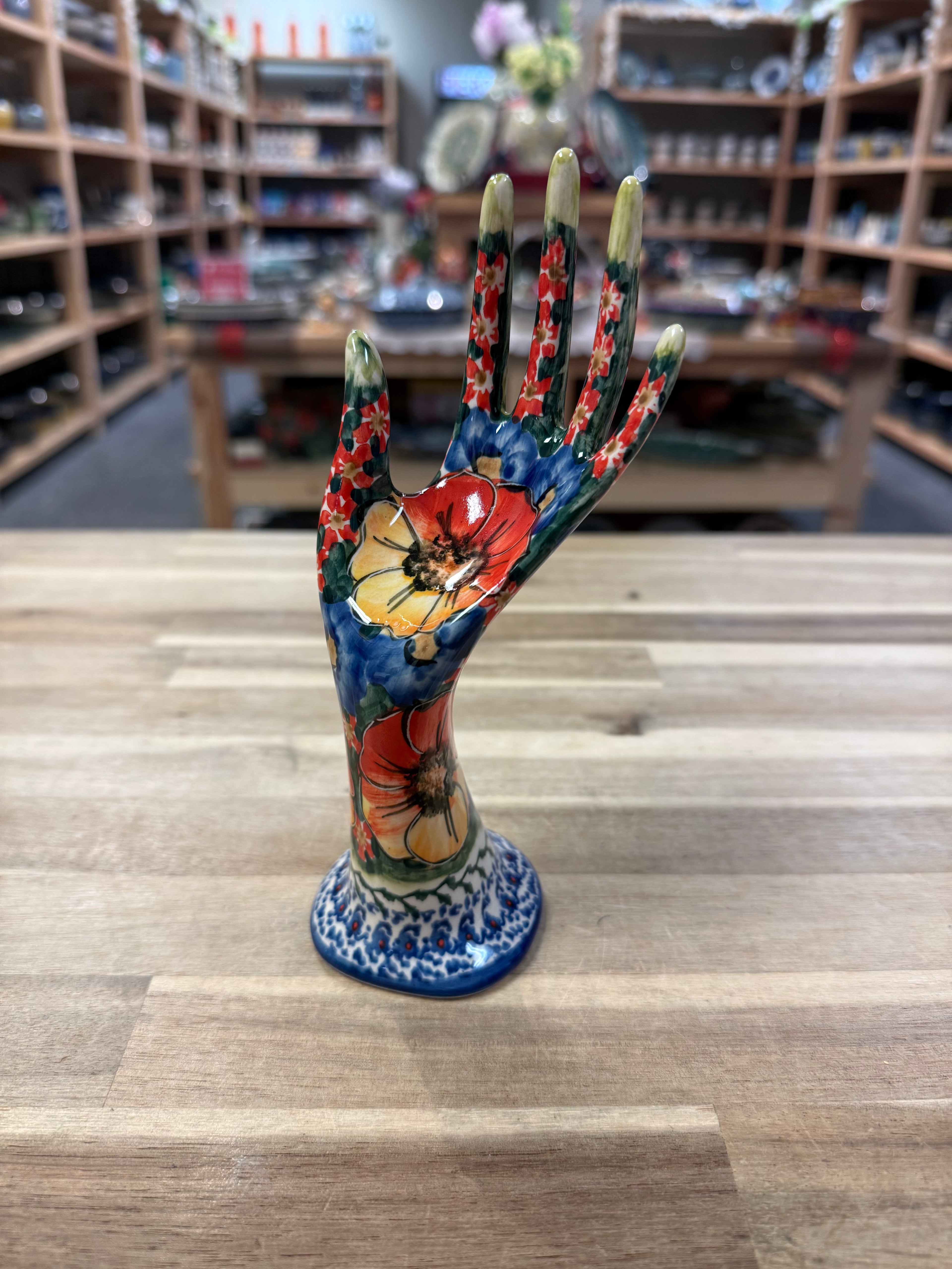 Polish Pottery Unikat CerRaf Jewelry Hand