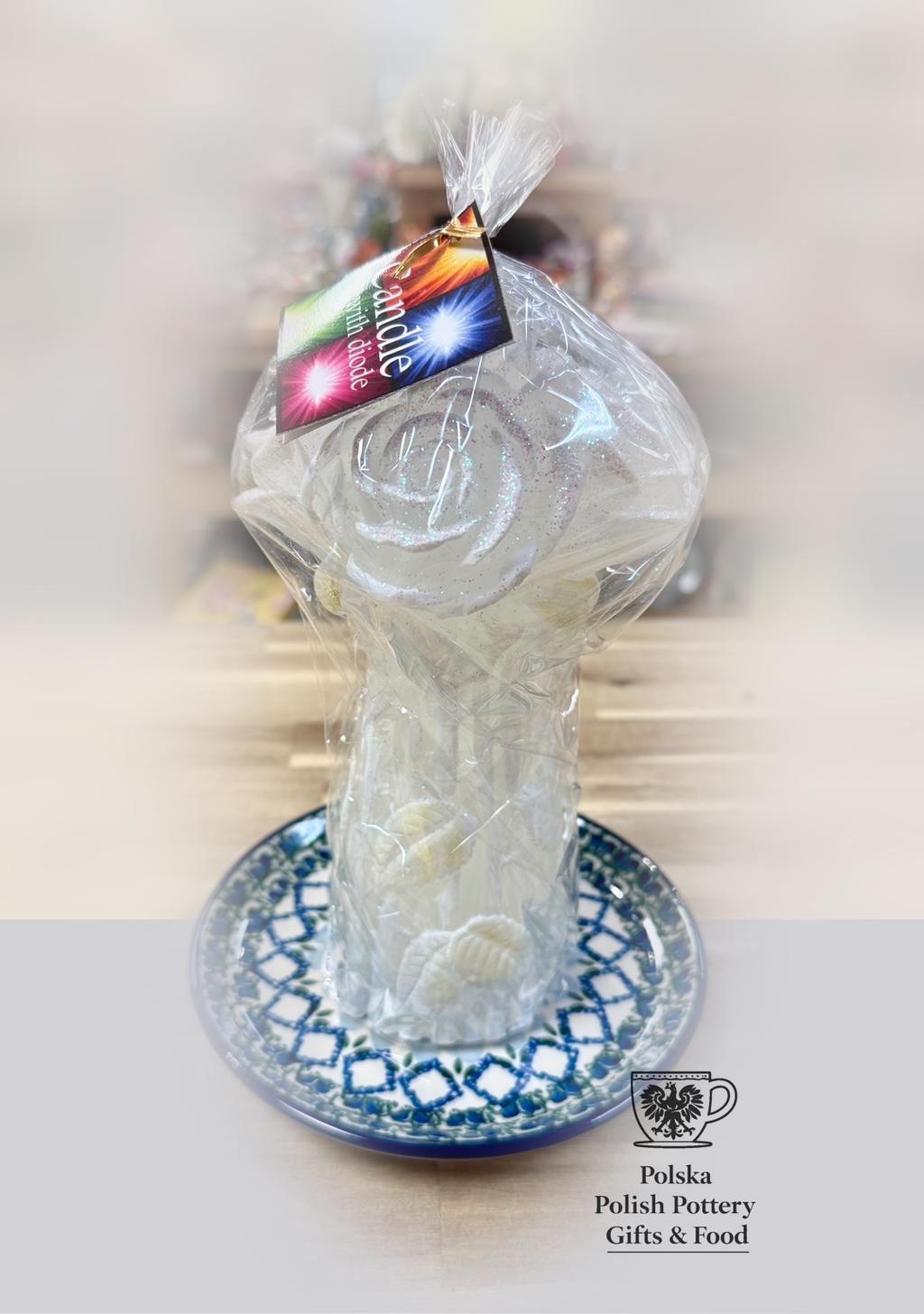 Polish Rose Bouquet Diode Candle