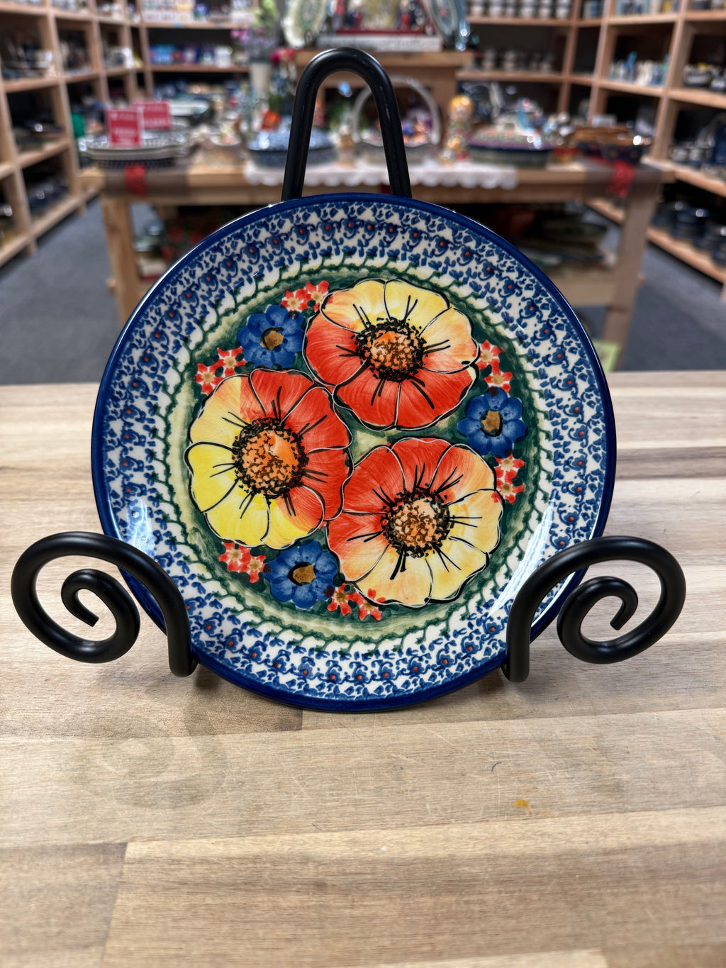 Polish Pottery Unikat CerRaf Salad Plate