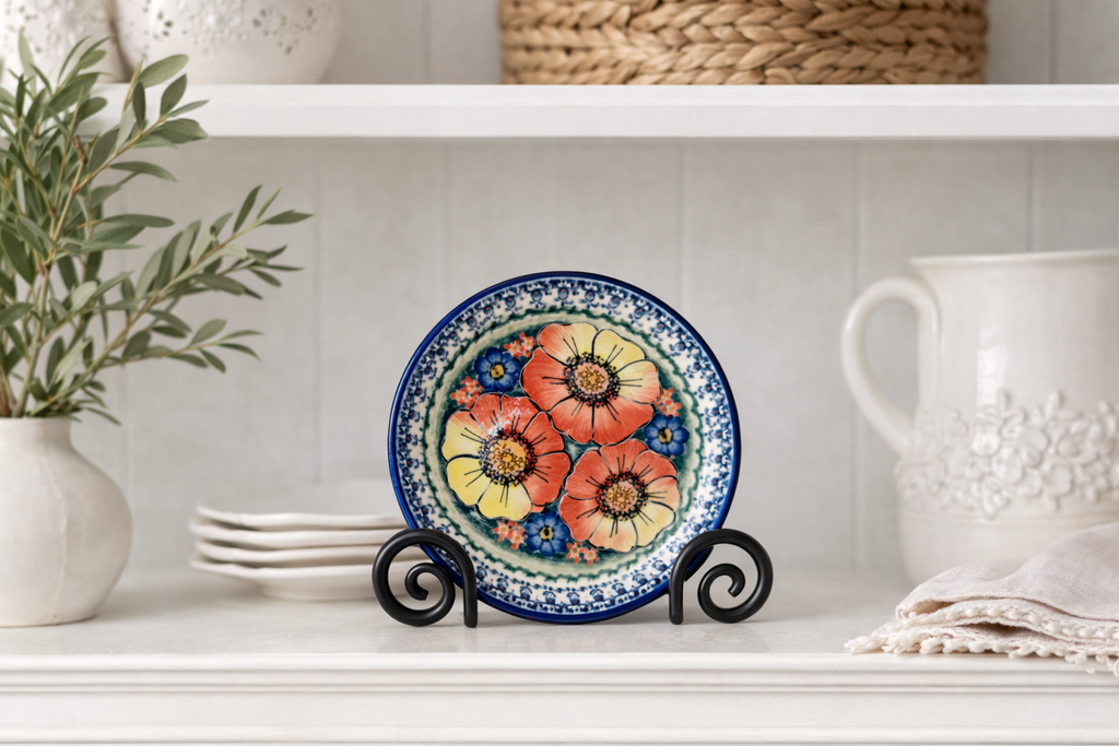 Polish Pottery Unikat CerRaf Salad Plate