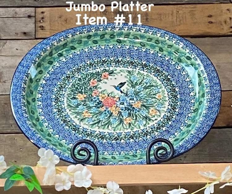 Polish Pottery Unikat 3271 Large Platter