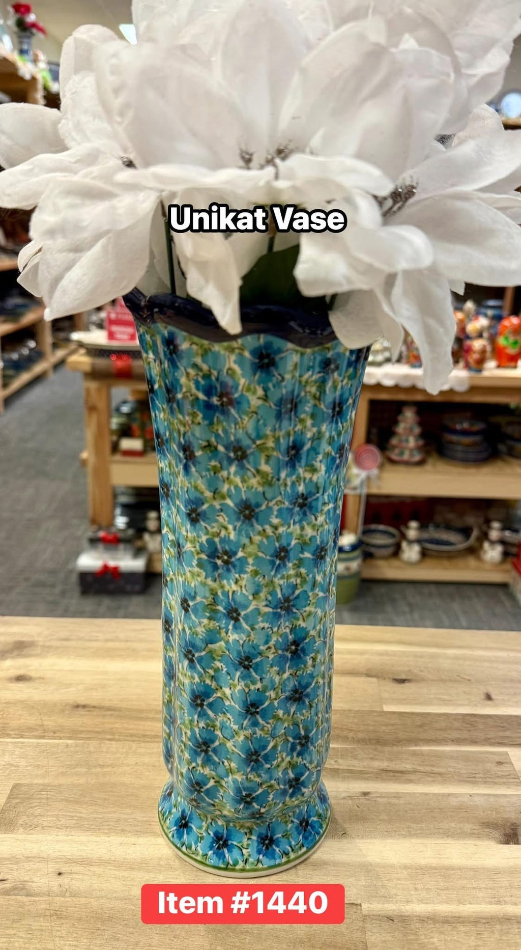 Polish Pottery Unikat 4929 Vase