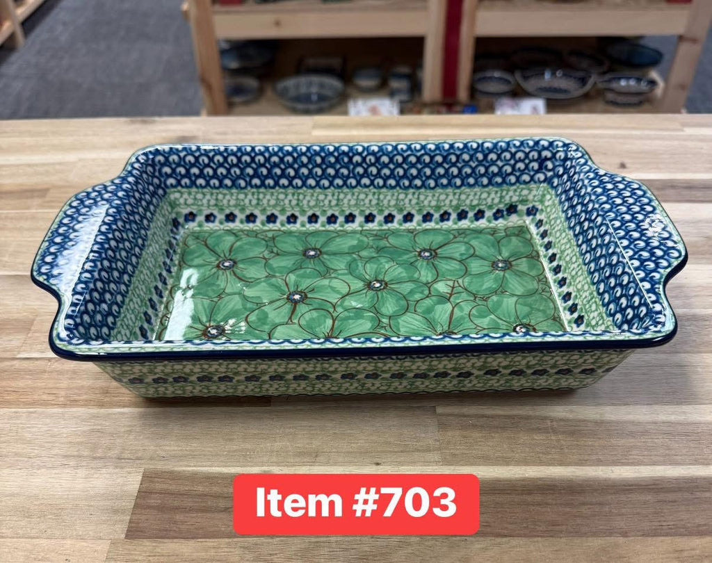 Polish Pottery Unikat 408D Baker