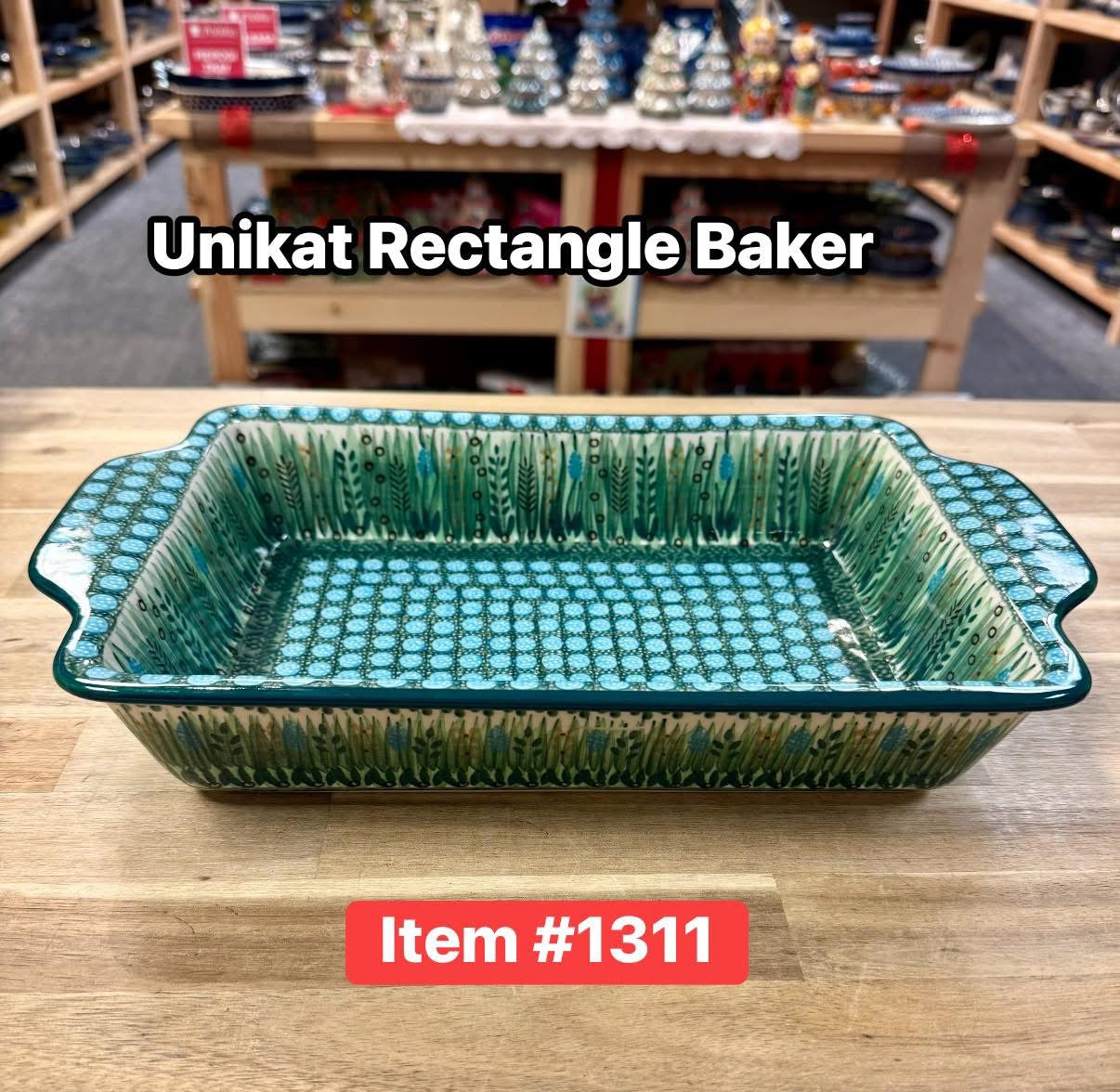 Polish Pottery Unikat 803 Baker