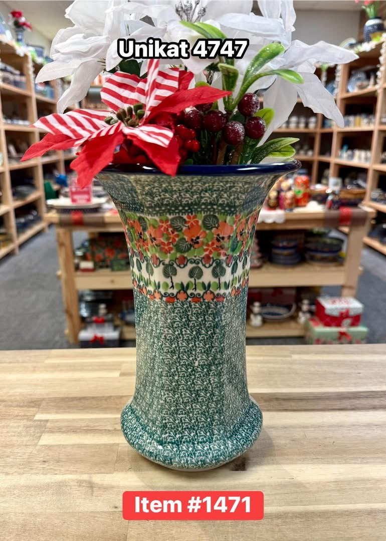 Polish Pottery Unikat 4747 Vase