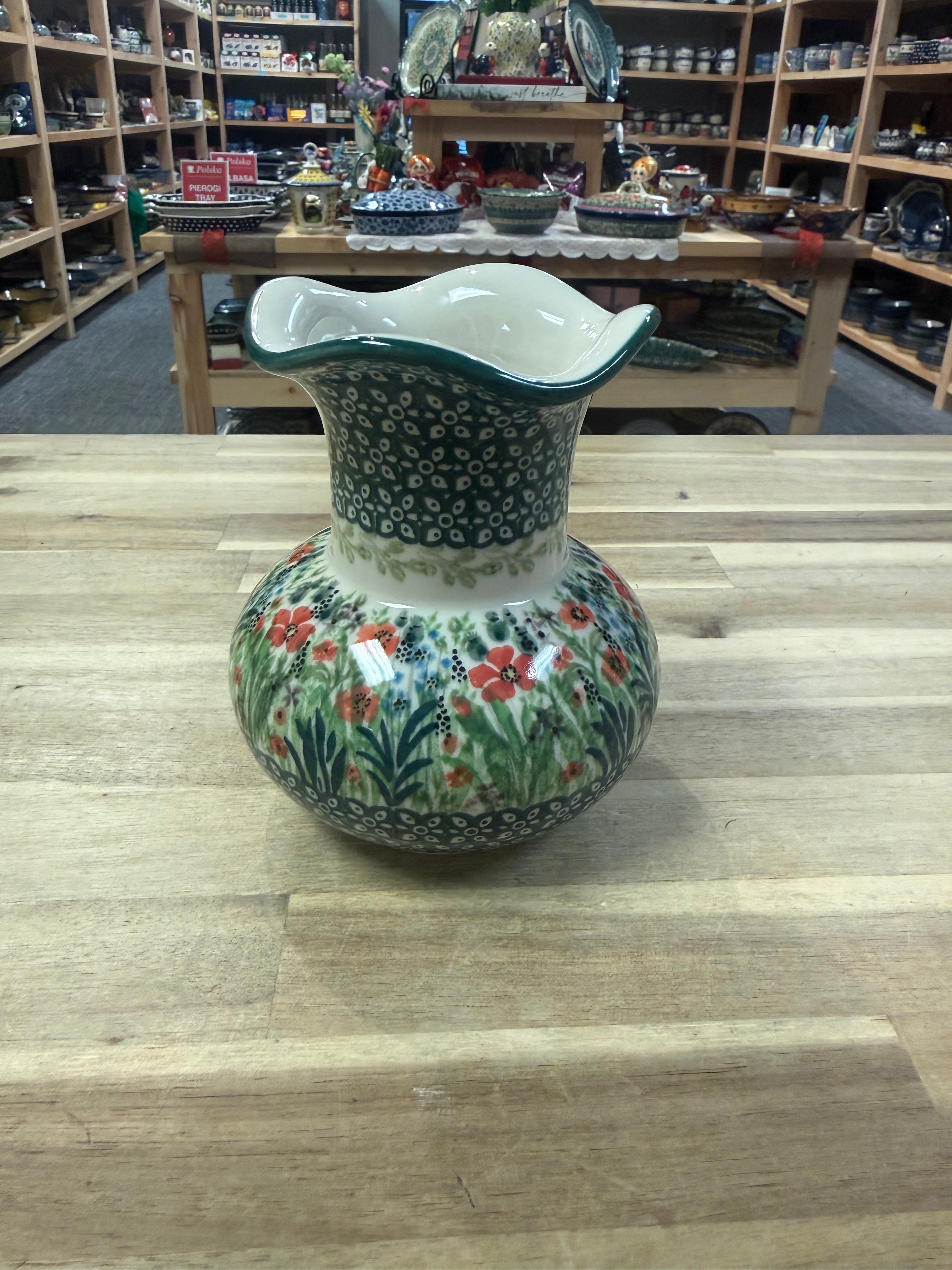 Polish Pottery  Vase - Unikat 4335