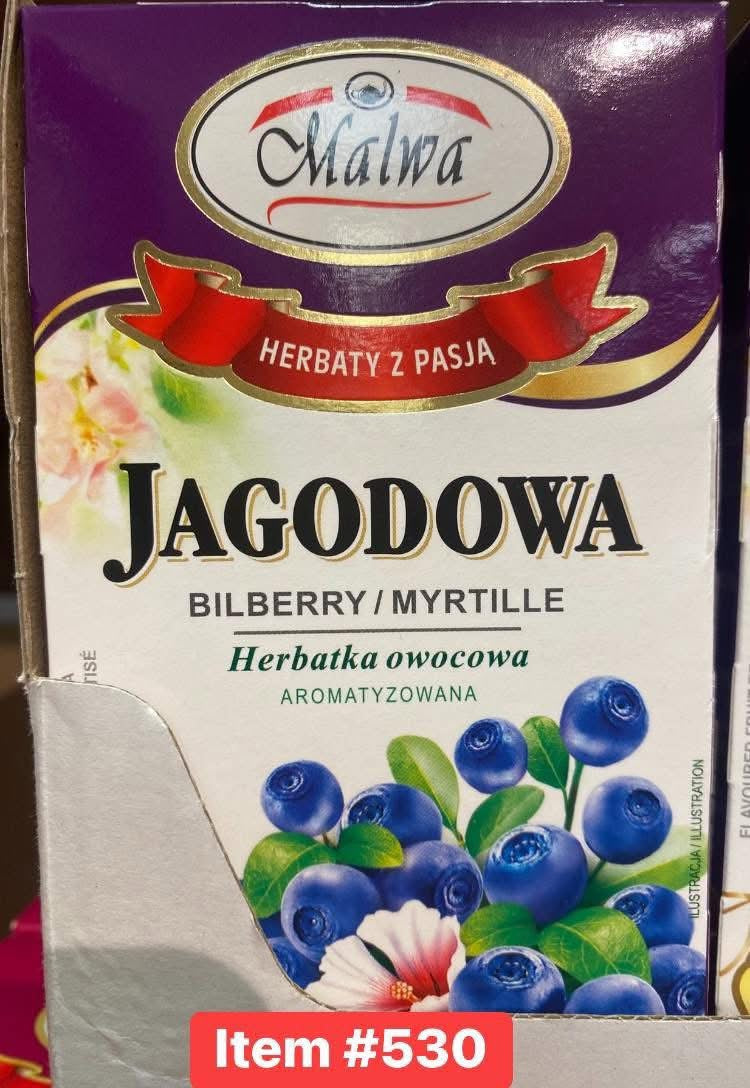 Polish Tea-Jagodowa(Bilberry w/ Flowering Berries)