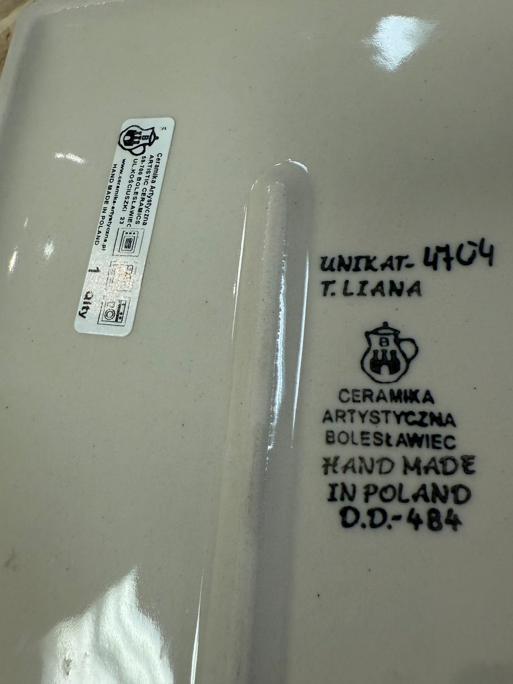 Polish Pottery Unikat 4704(Level 7) Baker