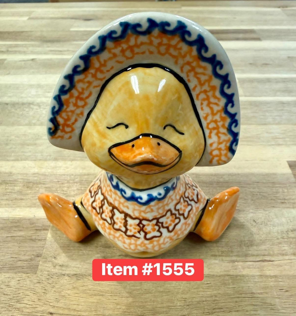 Polish Pottery Vena Duck