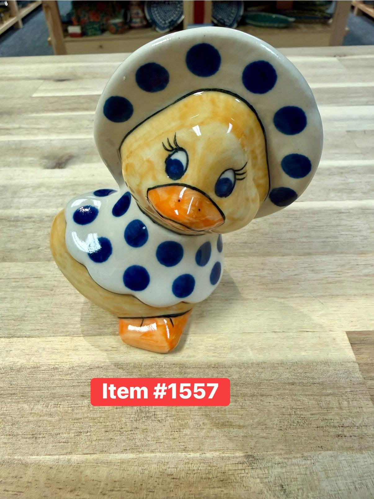 Polish Pottery Vena Duck