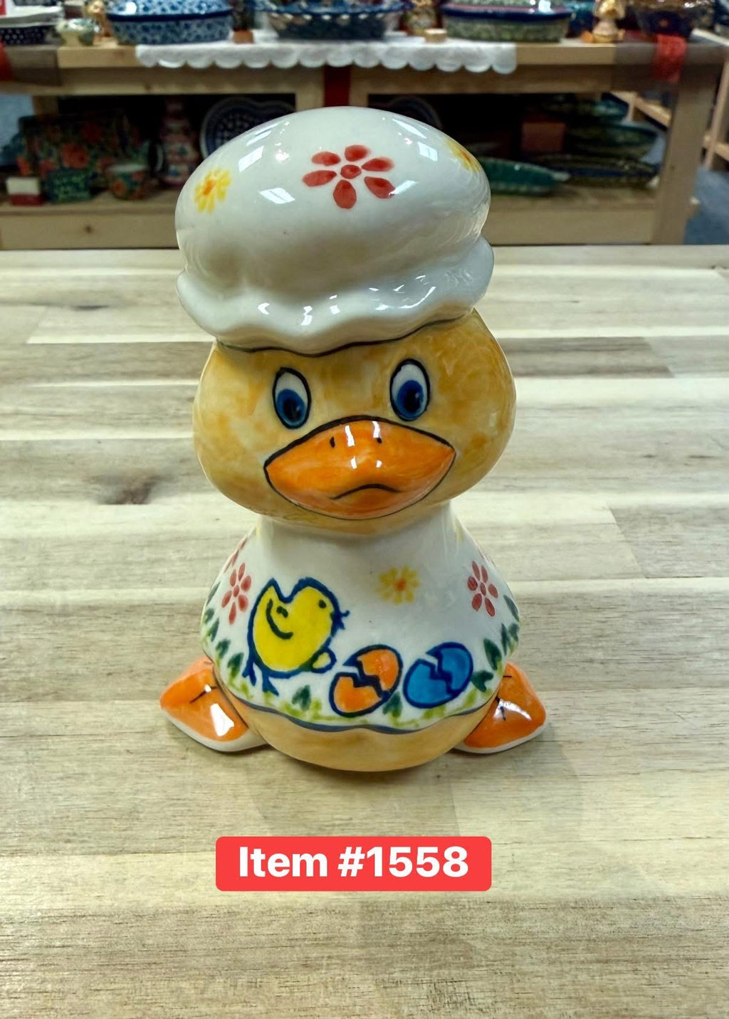 Polish Pottery Vena Duck
