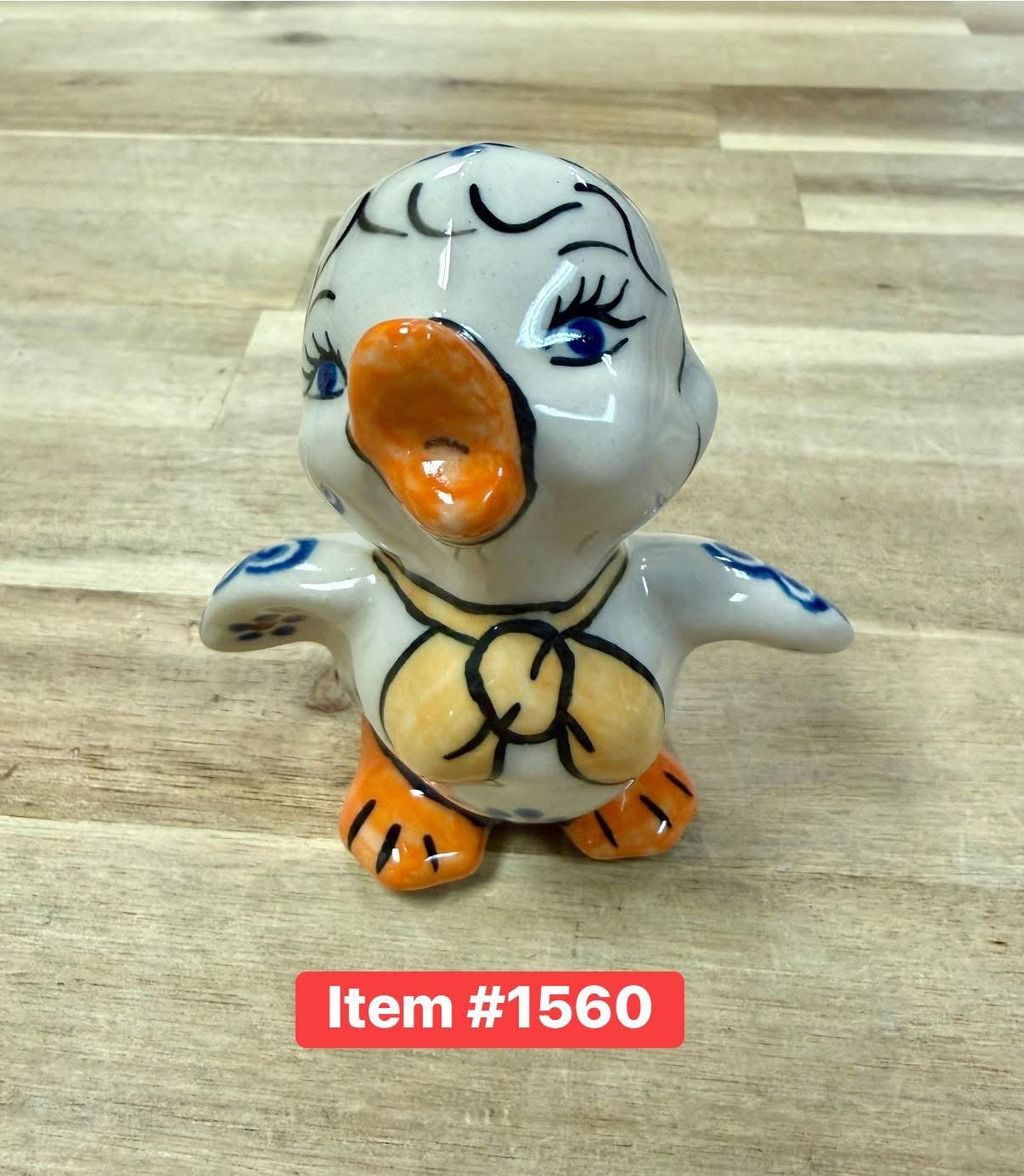 Polish Pottery Unikat Vena Duck