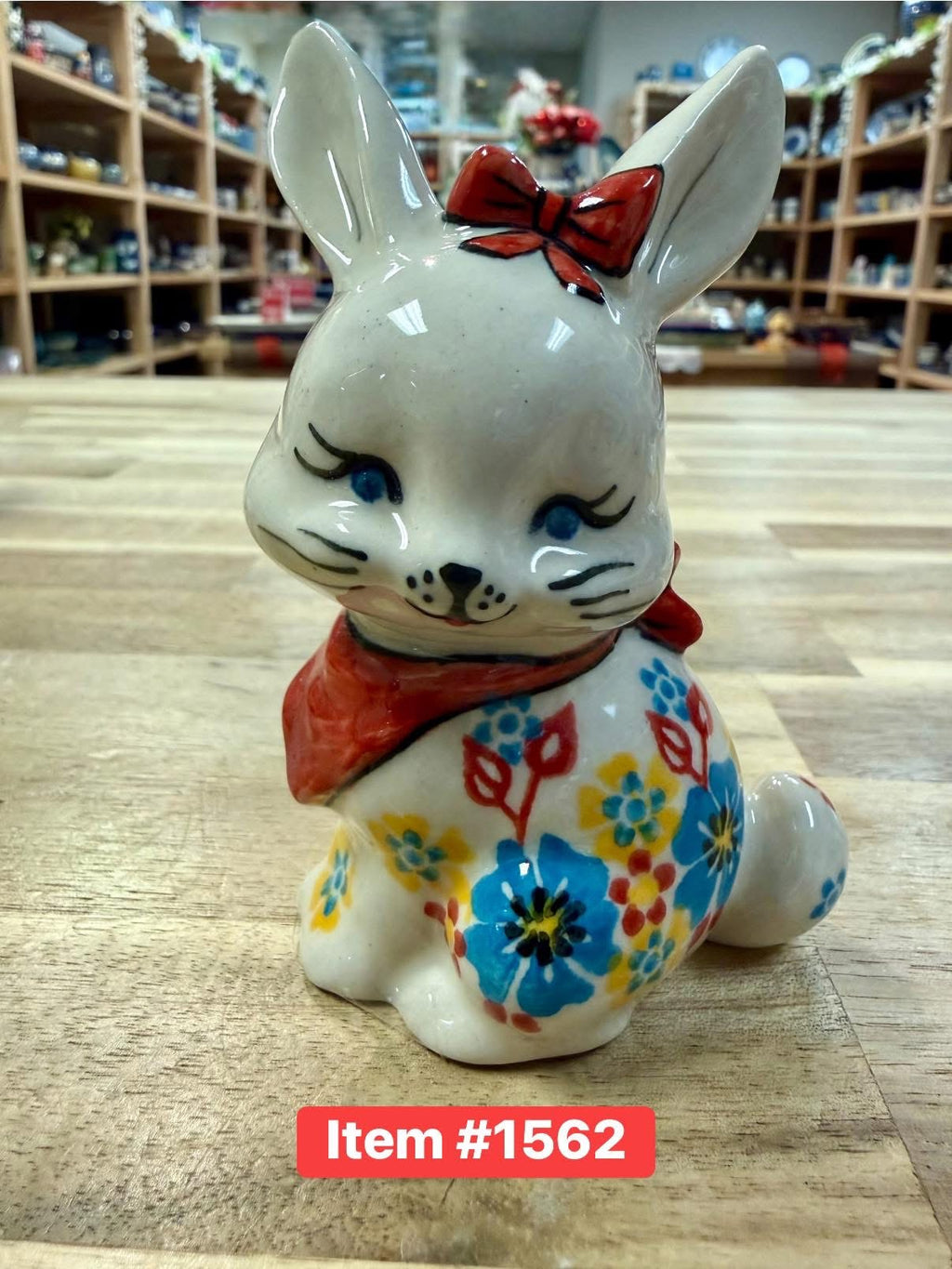 Polish Pottery Unikat Mini Bunny
