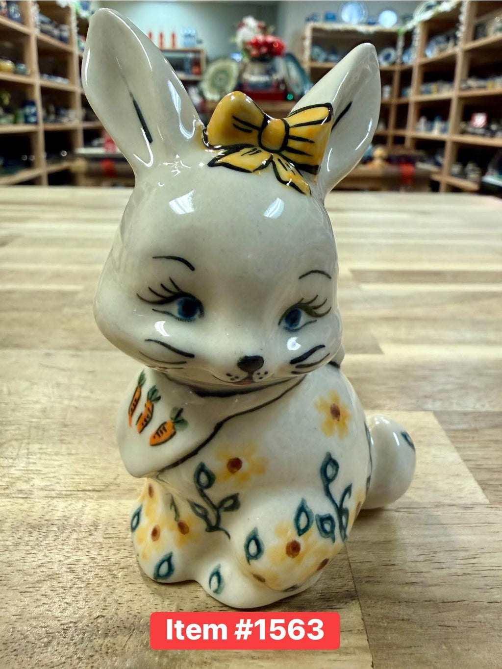 Polish Pottery Unikat Mini Bunny