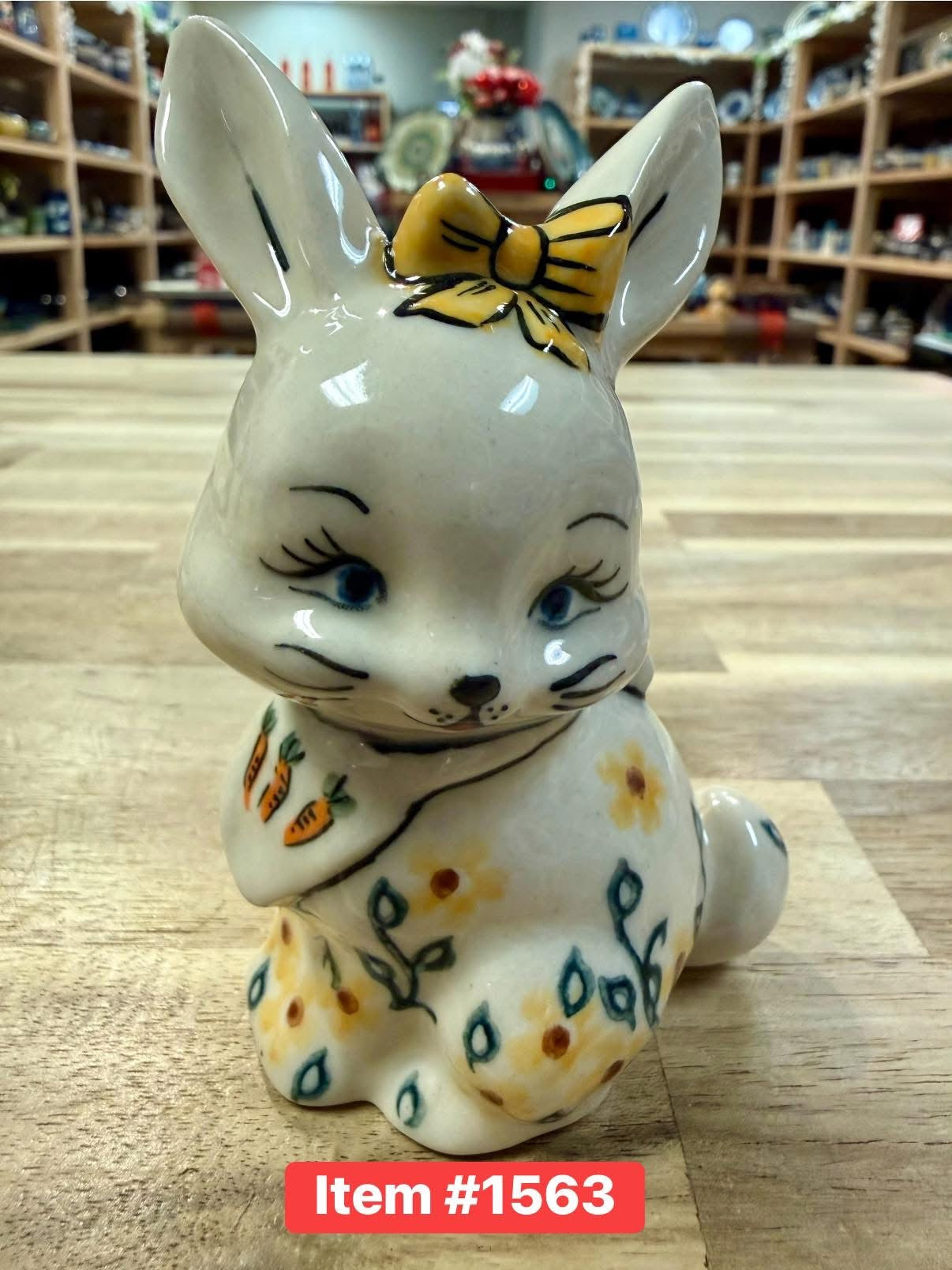 Polish Pottery Unikat Mini Bunny