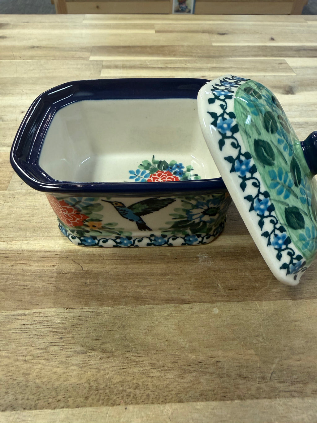 Polish Pottery Unikat 3271 Trinket Box