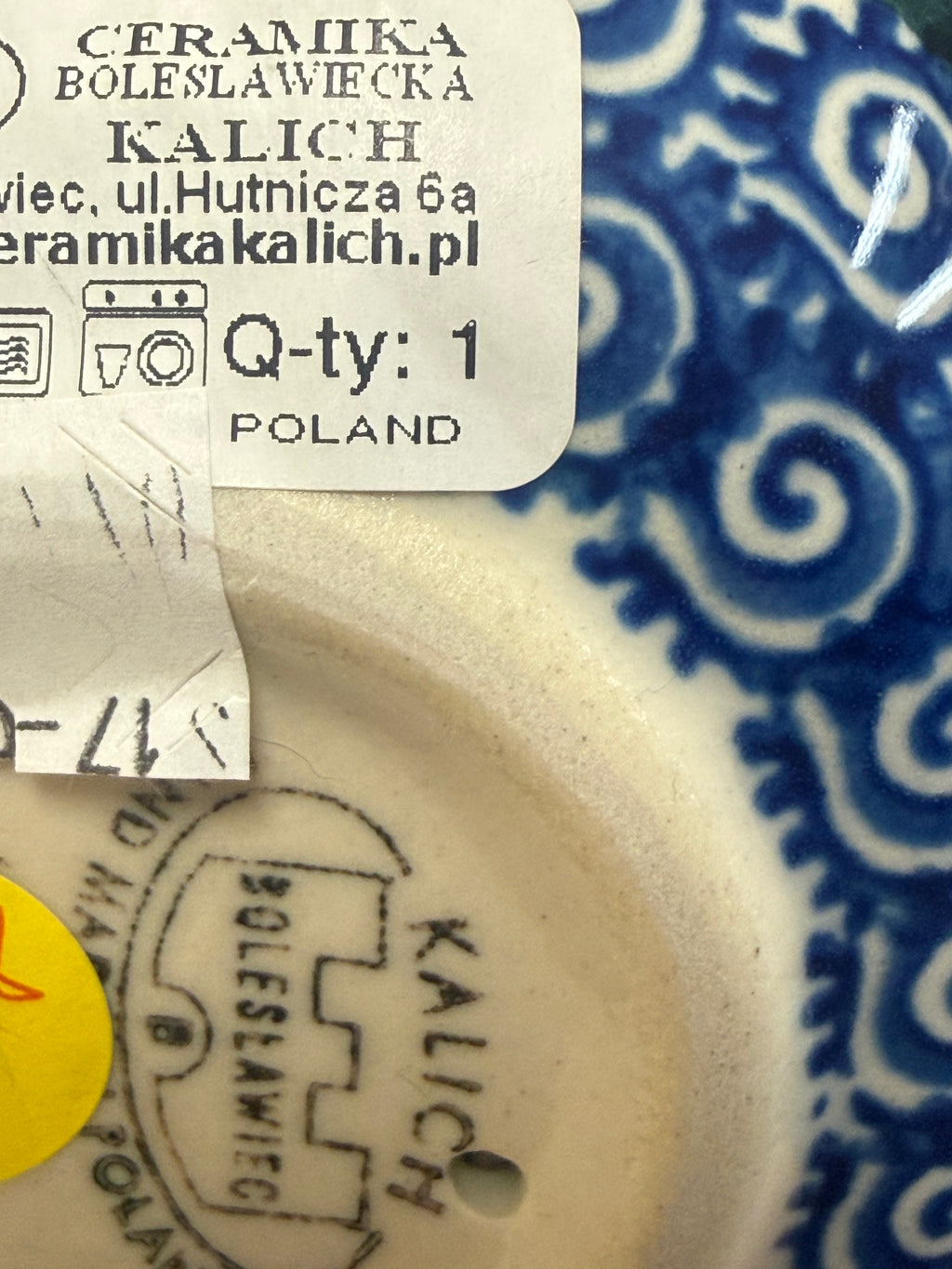Polish Pottery Pumpkin - Unikat Pumpkin