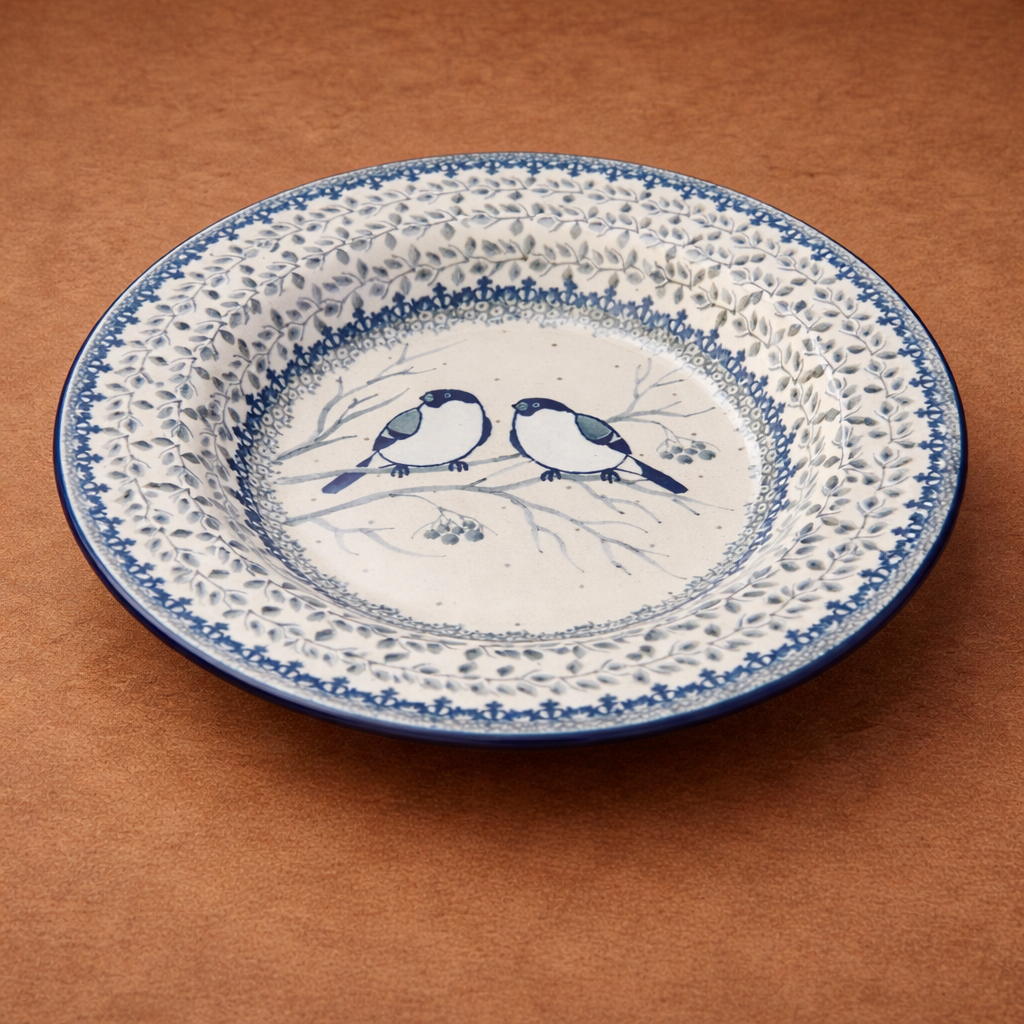 Polish Pottery Unikat 4830 Pasta Plate