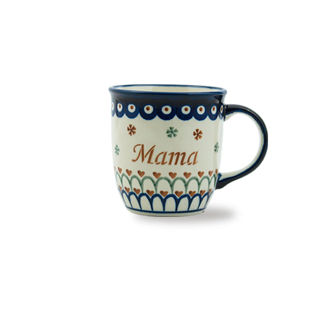 Polish Pottery Mama/Mom Mug